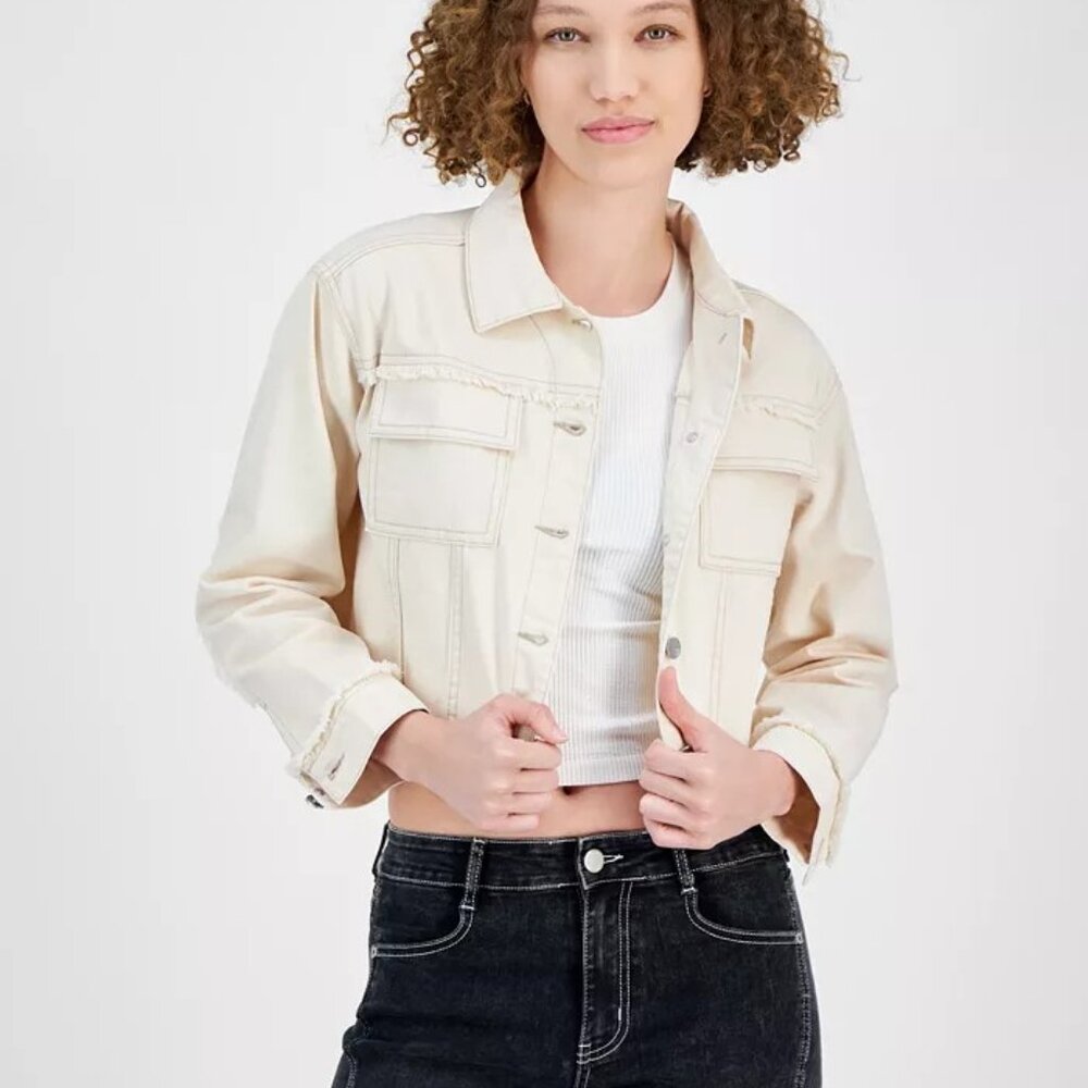 NWT Junior's Planet Heart Denim Jacket-XS